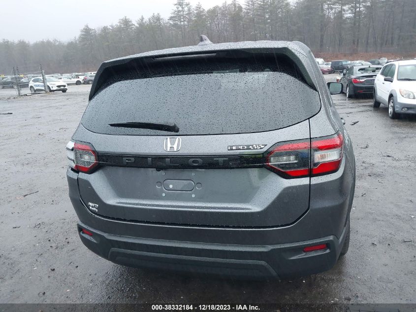 2023 HONDA PILOT LX - 5FNYG1H22PB029117