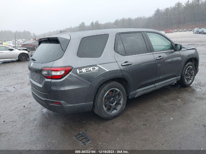 2023 HONDA PILOT LX - 5FNYG1H22PB029117