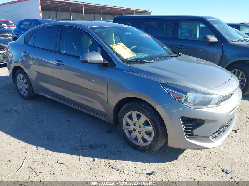 2022 KIA RIO LX/S - 3KPA24AD4NE495020