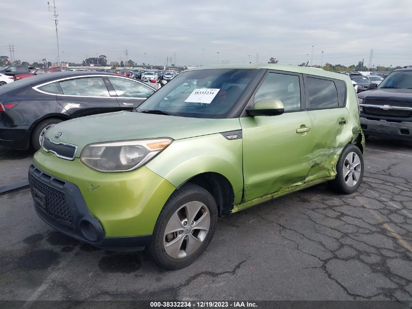 2014 KIA SOUL - KNDJN2A21E7707995