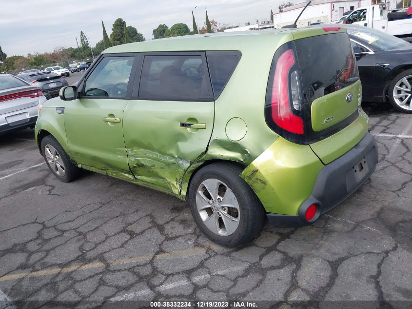 2014 KIA SOUL - KNDJN2A21E7707995