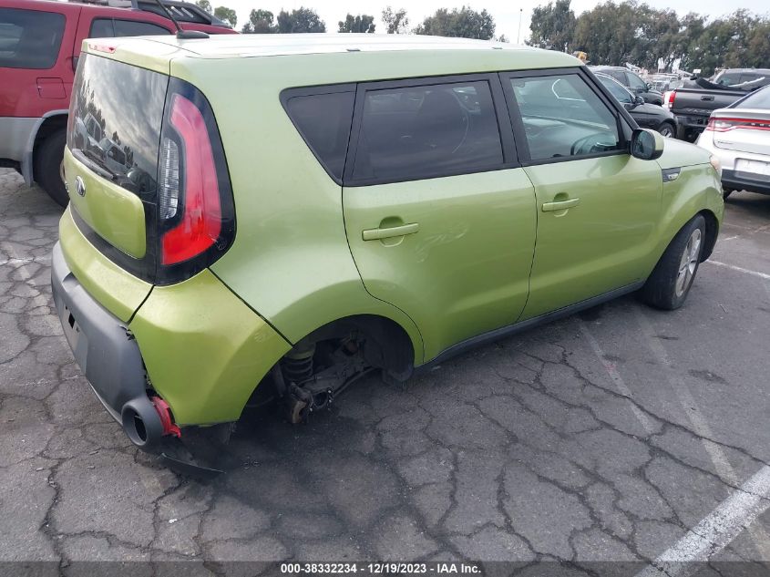 2014 KIA SOUL - KNDJN2A21E7707995
