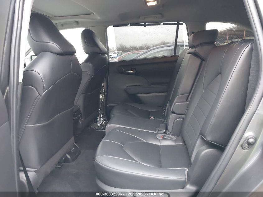 VIN 5TDKDRBH4PS014818 2023 TOYOTA HIGHLANDER XLE