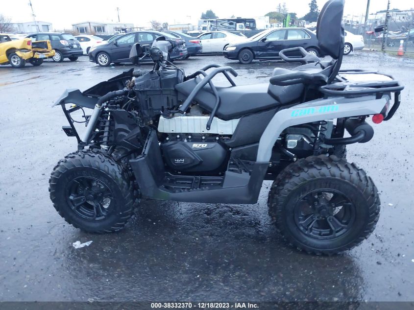 2022 CAN-AM OUTLANDER MAX 570/570 DPS 3JBLMAY22NJ000006