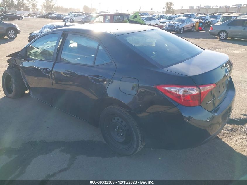 2018 TOYOTA COROLLA LE - 2T1BURHE6JC974574