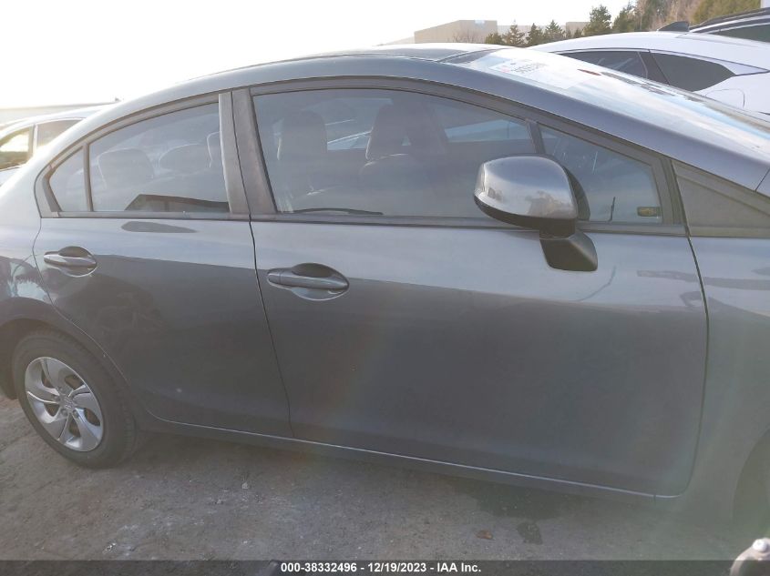 2013 HONDA CIVIC LX - 19XFB2F58DE096377