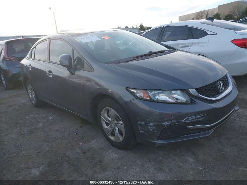 2013 HONDA CIVIC LX - 19XFB2F58DE096377
