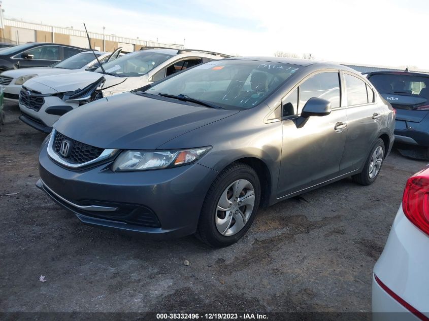 2013 HONDA CIVIC LX - 19XFB2F58DE096377