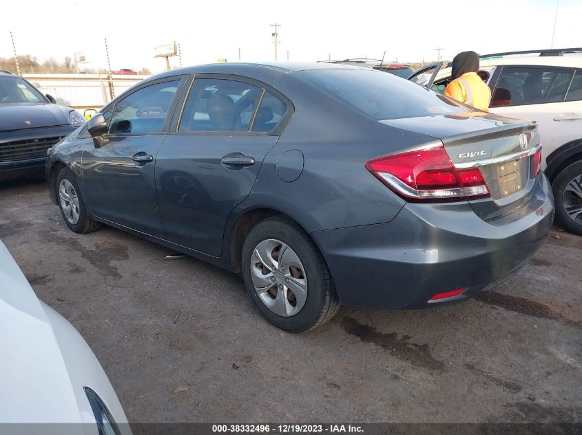 2013 HONDA CIVIC LX - 19XFB2F58DE096377