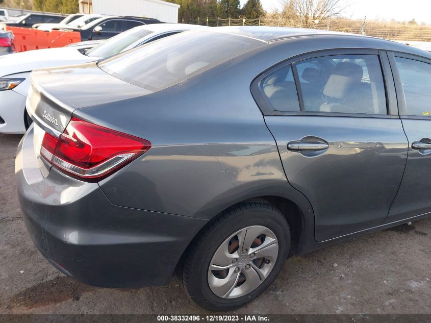 2013 HONDA CIVIC LX - 19XFB2F58DE096377