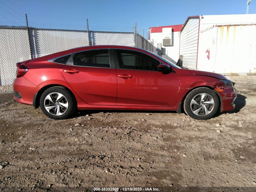 2020 HONDA CIVIC LX - 19XFC2F66LE004882