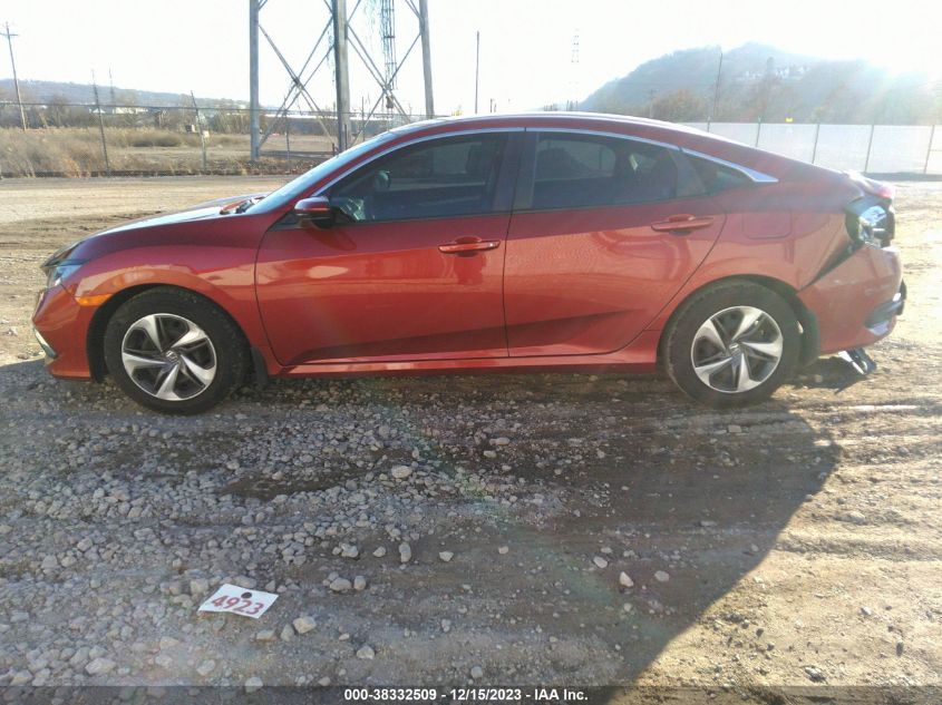 2020 HONDA CIVIC LX - 19XFC2F66LE004882