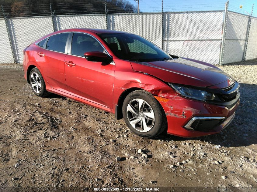 2020 HONDA CIVIC LX - 19XFC2F66LE004882