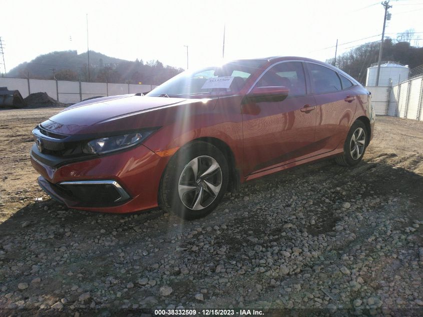 2020 HONDA CIVIC LX - 19XFC2F66LE004882