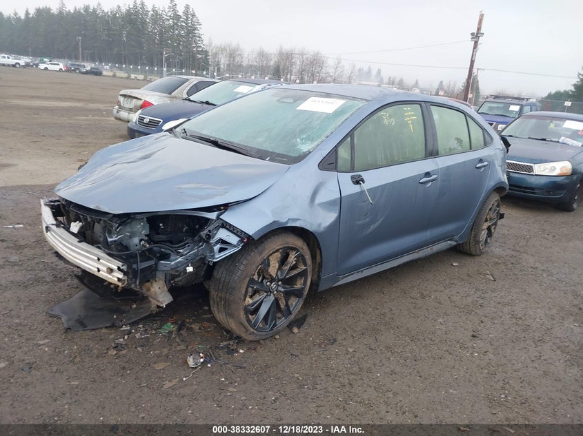 VIN JTDS4MCE7P3516585 2023 TOYOTA COROLLA SE