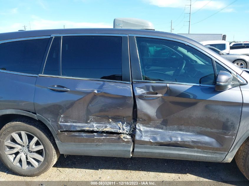 2020 HONDA PILOT EX - 5FNYF5H39LB018063