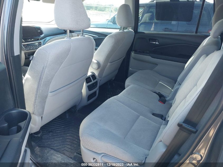 2020 HONDA PILOT EX - 5FNYF5H39LB018063