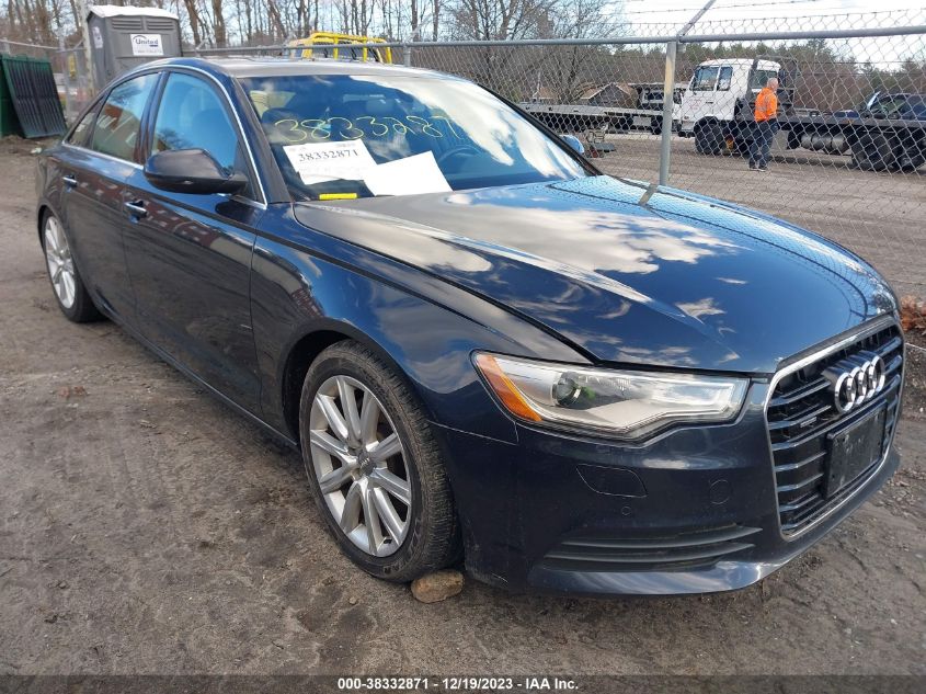 2013 AUDI A6 2.0T PREMIUM - WAUGFAFC6DN105460