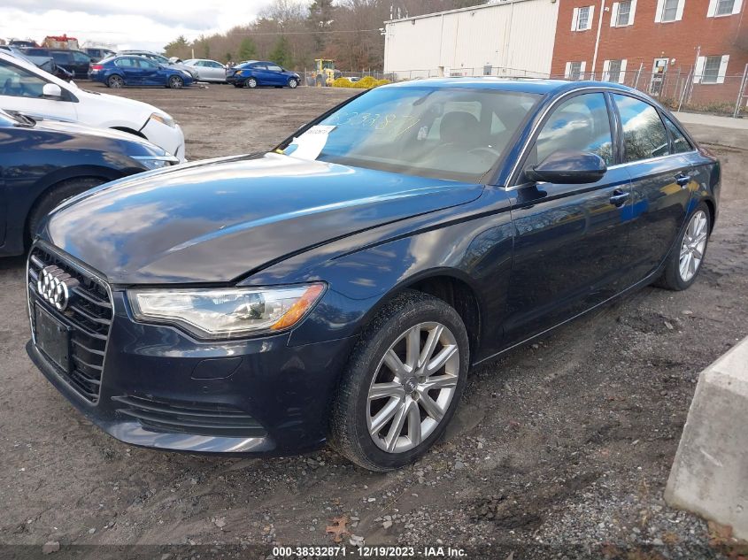 2013 AUDI A6 2.0T PREMIUM - WAUGFAFC6DN105460