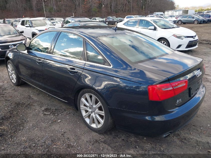 2013 AUDI A6 2.0T PREMIUM - WAUGFAFC6DN105460