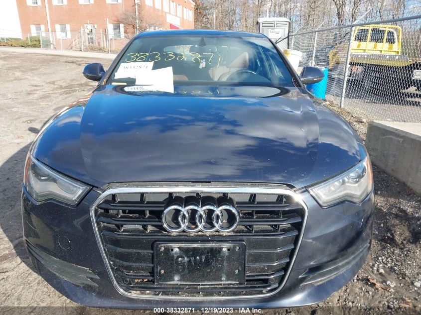 2013 AUDI A6 2.0T PREMIUM - WAUGFAFC6DN105460