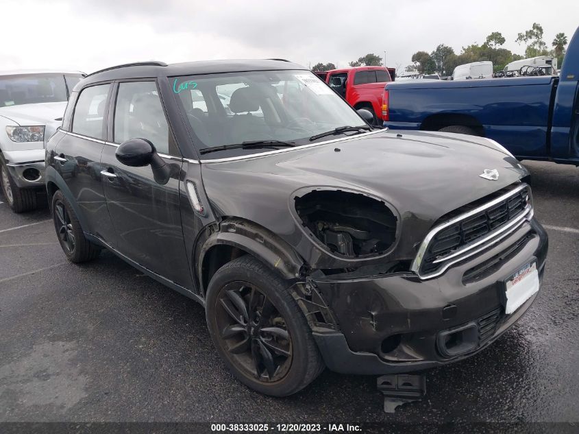 2016 MINI COUNTRYMAN COOPER S - WMWZC3C57GWT10643
