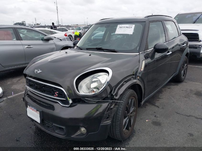 2016 MINI COUNTRYMAN COOPER S WMWZC3C57GWT10643