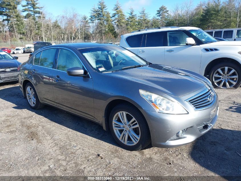 2013 INFINITI G37X - JN1CV6AR4DM759394