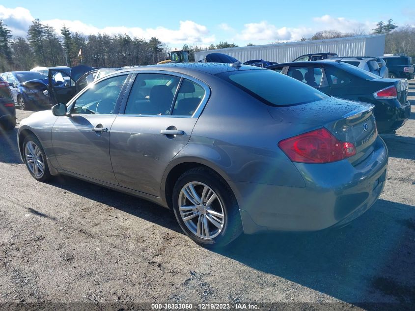 2013 INFINITI G37X - JN1CV6AR4DM759394