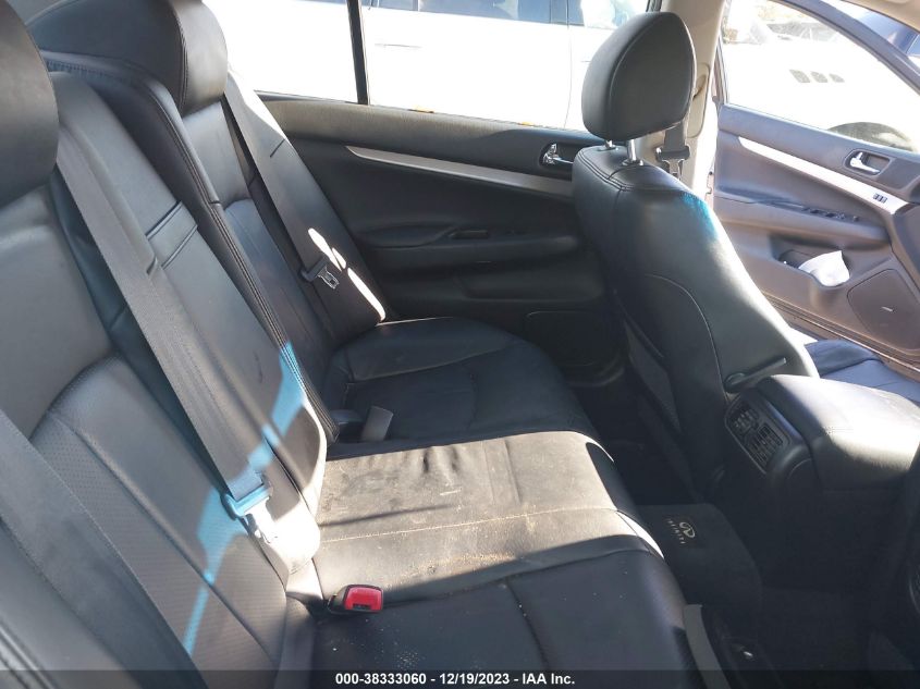 2013 INFINITI G37X - JN1CV6AR4DM759394