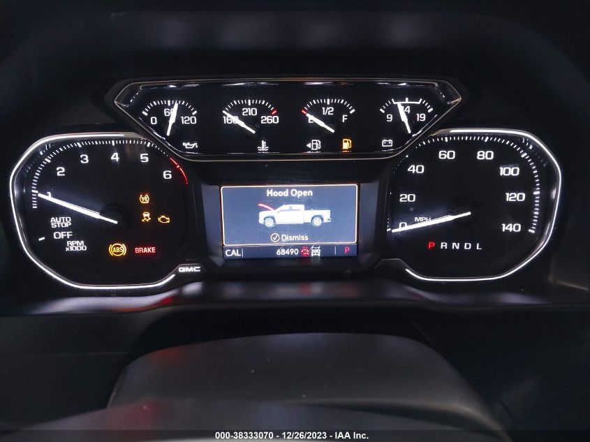 2021 GMC SIERRA 1500 4WD  STANDARD BOX ELEVATION - 3GTU9CED1MG347200