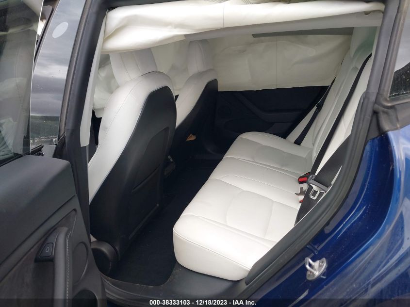 VIN: 5YJ3E1EC6NF236829 2022 TESLA MODEL 3