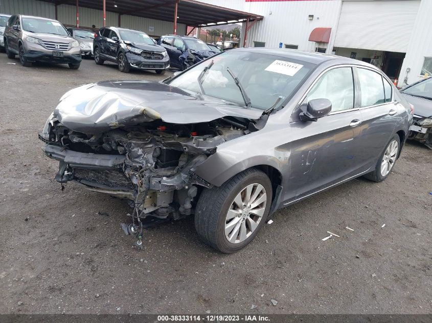 2014 HONDA ACCORD EX-L V-6 - 1HGCR3F80EA018874