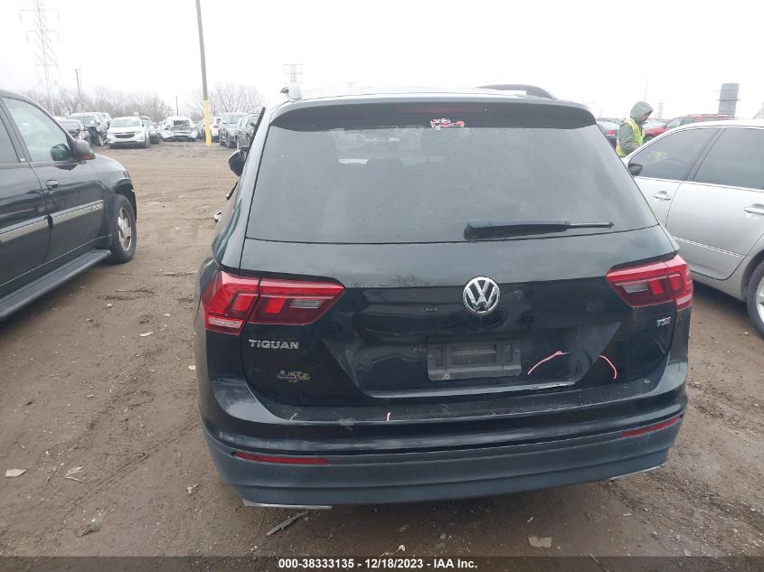 2018 VOLKSWAGEN TIGUAN 2.0T S - 3VV1B7AX2JM022603