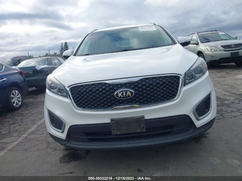 2018 KIA SORENTO 3.3L LX - 5XYPGDA51JG419515