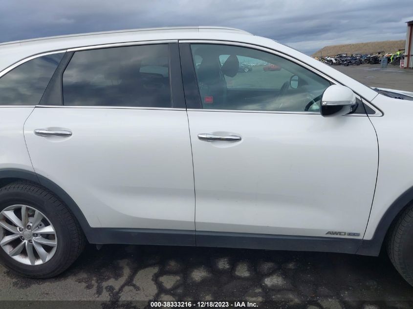 2018 KIA SORENTO 3.3L LX - 5XYPGDA51JG419515