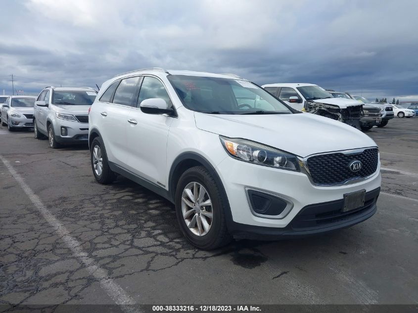 2018 KIA SORENTO 3.3L LX - 5XYPGDA51JG419515