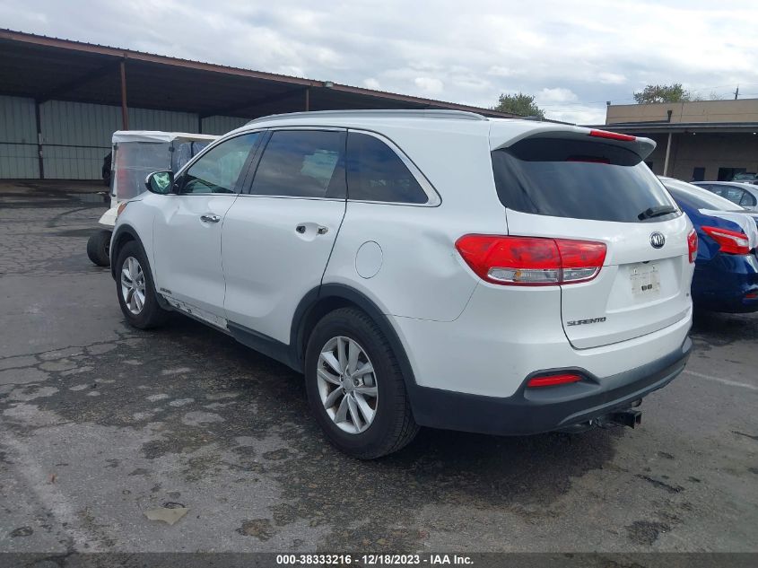 2018 KIA SORENTO 3.3L LX - 5XYPGDA51JG419515