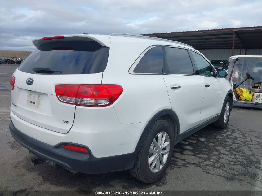 2018 KIA SORENTO 3.3L LX - 5XYPGDA51JG419515