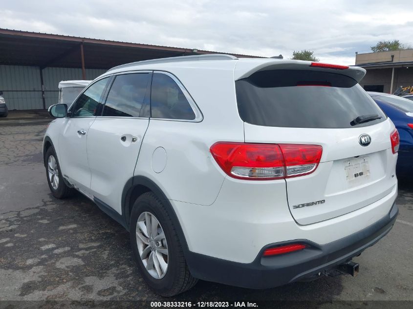 2018 KIA SORENTO 3.3L LX - 5XYPGDA51JG419515