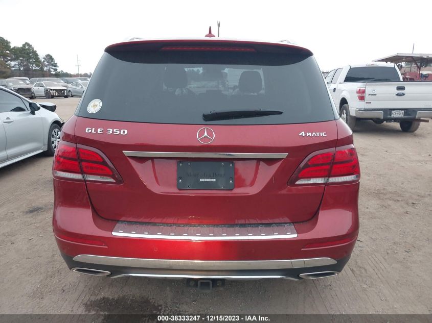 2016 MERCEDES-BENZ GLE 350 4MATIC - 4JGDA5HB7GA741599