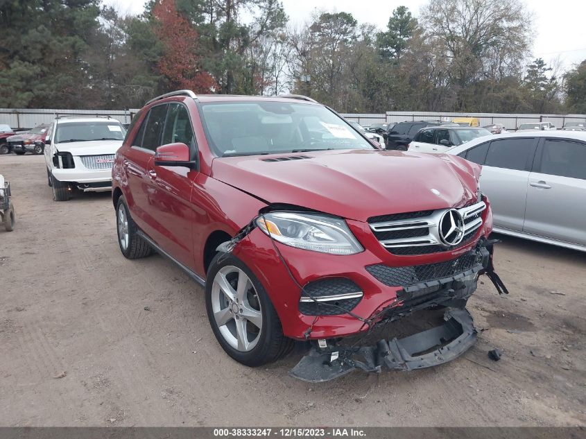 2016 MERCEDES-BENZ GLE 350 4MATIC - 4JGDA5HB7GA741599