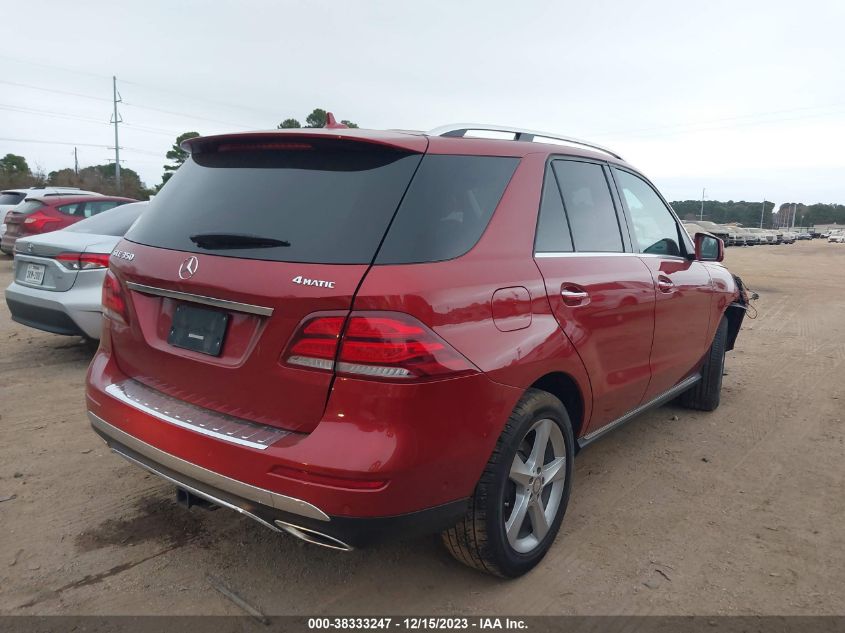 2016 MERCEDES-BENZ GLE 350 4MATIC - 4JGDA5HB7GA741599