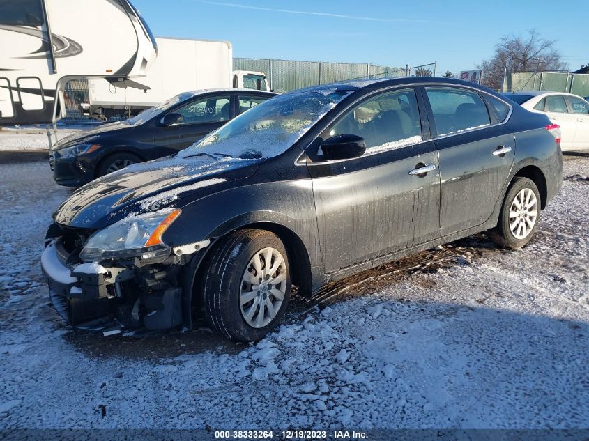 2015 NISSAN SENTRA SV - 3N1AB7APXFY369338