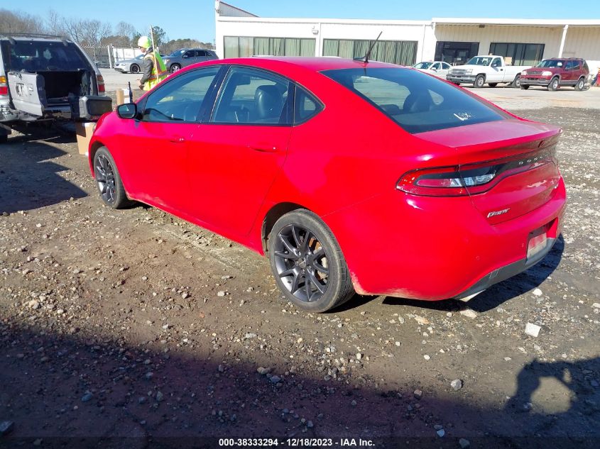 2016 DODGE DART GT SPORT - 1C3CDFGB1GD816539