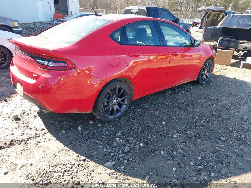 2016 DODGE DART GT SPORT - 1C3CDFGB1GD816539