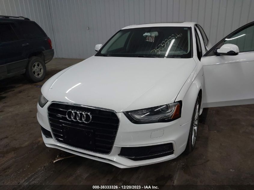 2016 AUDI A4 PREMIUM S-LINE - WAUBFAFLXGN011788