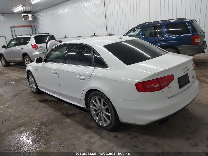 2016 AUDI A4 PREMIUM S-LINE - WAUBFAFLXGN011788