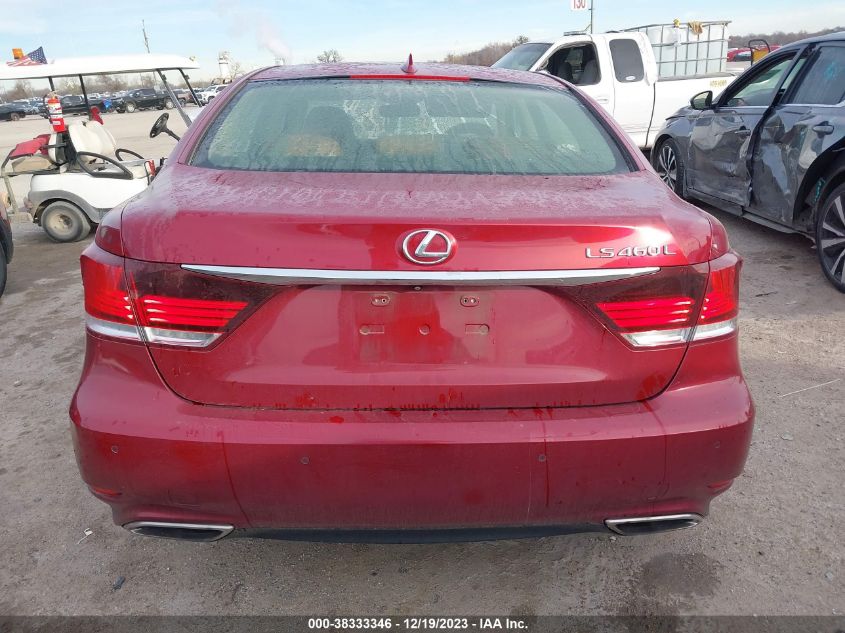 2015 LEXUS LS 460 L JTHGL5EF3F5054578