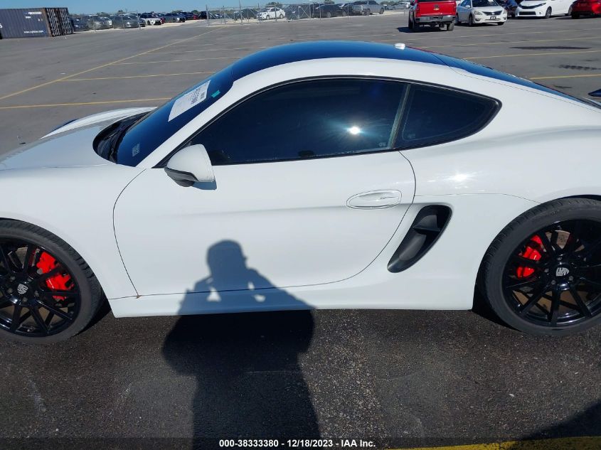 2014 PORSCHE CAYMAN WP0AA2A82EK170387